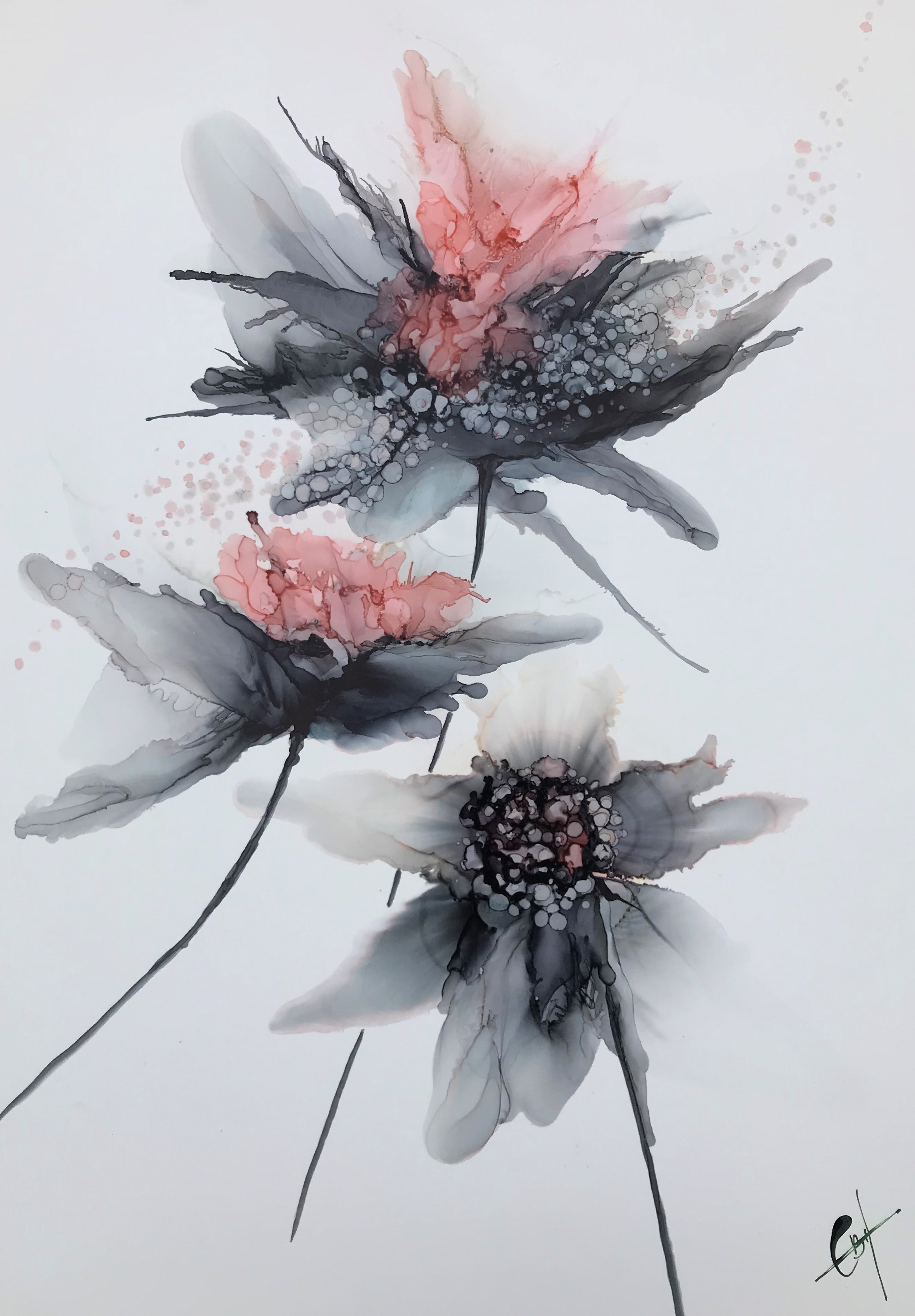 charlotte bøgh aagaard - Flowers in Ink 8